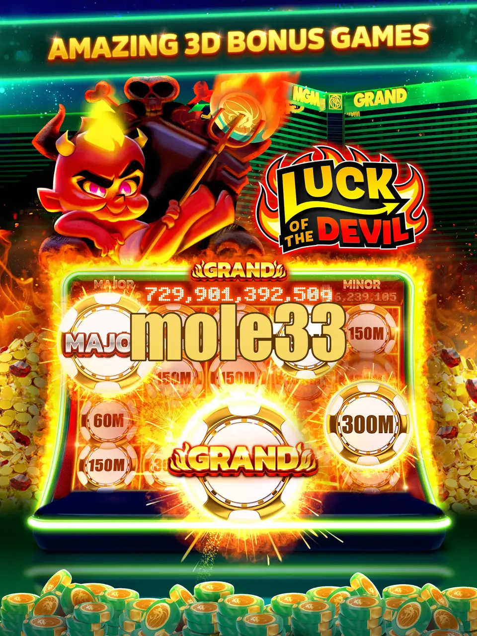mole33 Tangkapan Layar Resmi APK